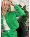 Veste courte Only Vert