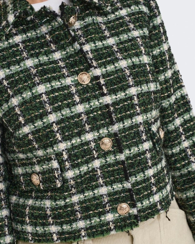 Veste Onlalessia ONLY chive black+cloud dancer+grey violet