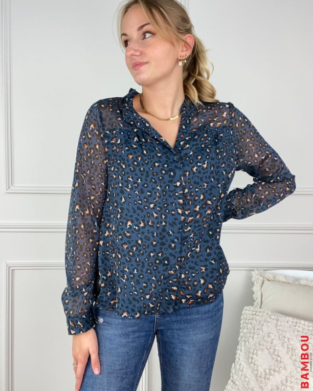 Chemisier EMMA&ELLA Bleu