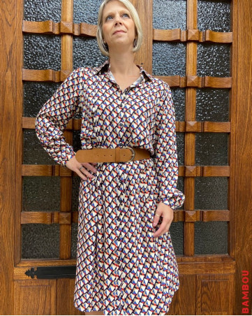 Robe Sweety C'EST BEAU LA VIE Rouge