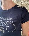 Tee shirt Carole LE TEMPS DES CERISES Noir