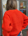 Pull en maille VERO MODA Orange
