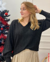 Pull brillant Onllucia ONLY black dtm glitter