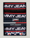 Coffret cadeau 3 boxer New York TOMMY JEANS Noir et carreaux