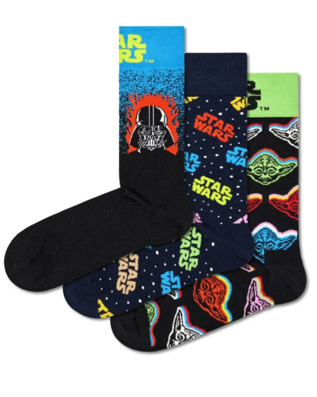 Coffret de chaussettes fantaisies HAPPY SOCKS star wars? 3-pack gift set
