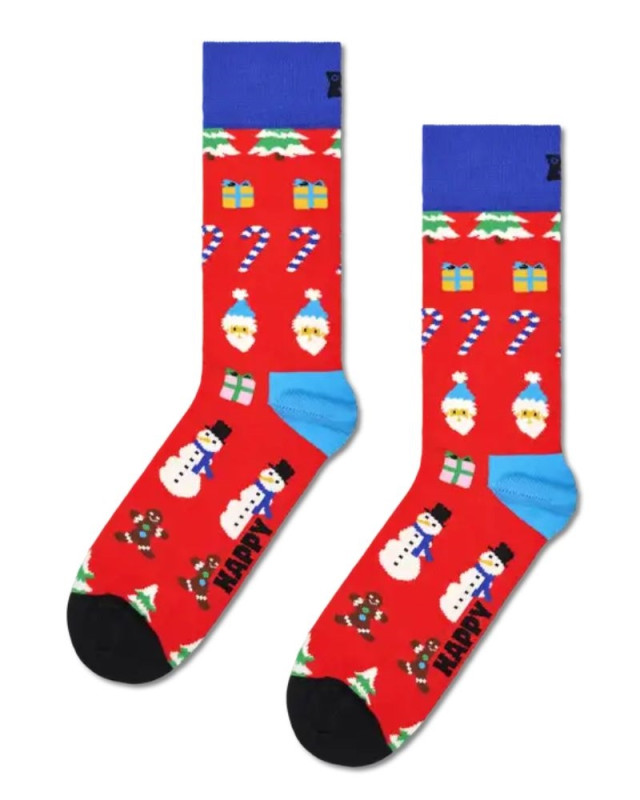 Chaussettes fantaisies HAPPY SOCKS all i want for christmas