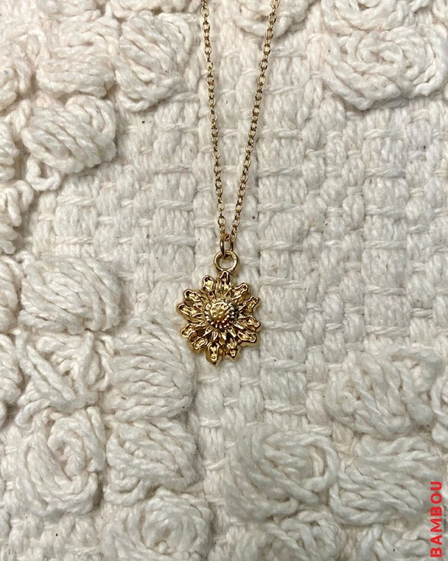 Collier Marguerite IKITA acier inox