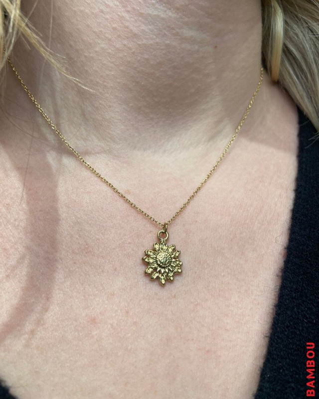 Collier Marguerite IKITA acier inox