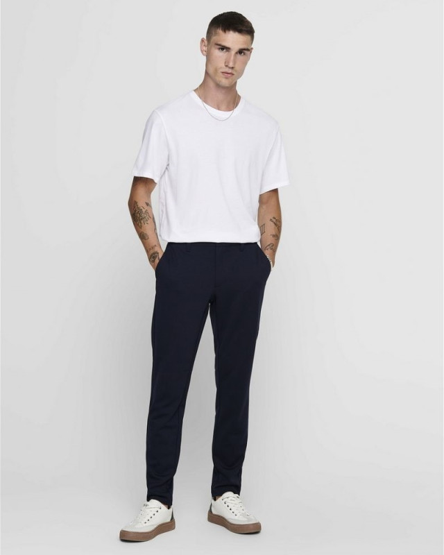 Chino slim Mark ONLY&SONS Bleu marine