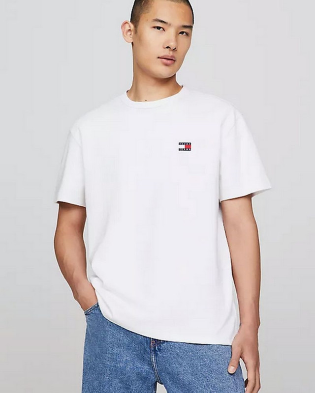 Tee-shirt logo TOMMY JEANS Blanc