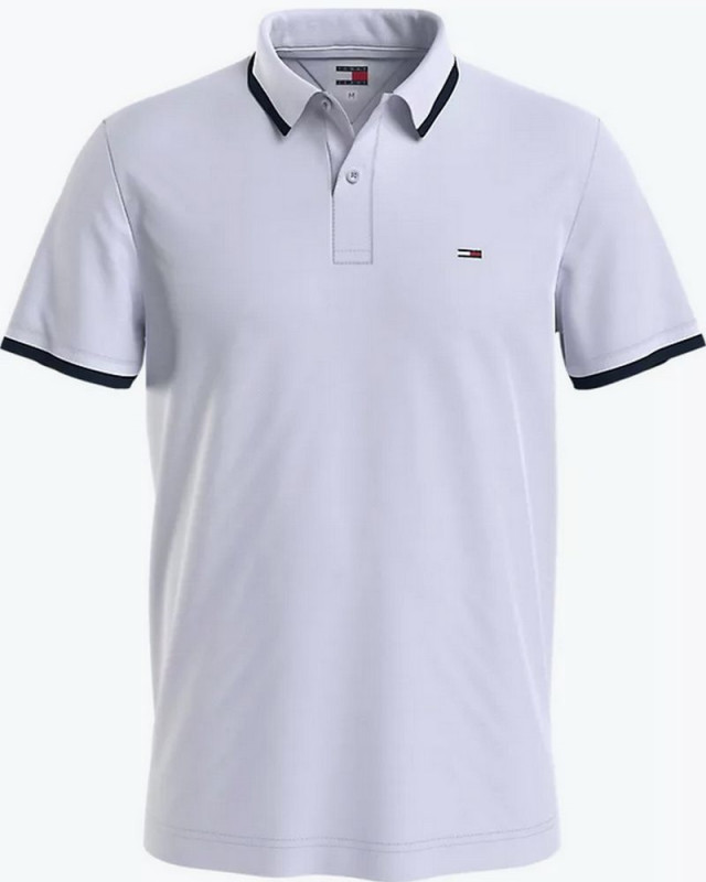 Polo logo TOMMY JEANS Blanc