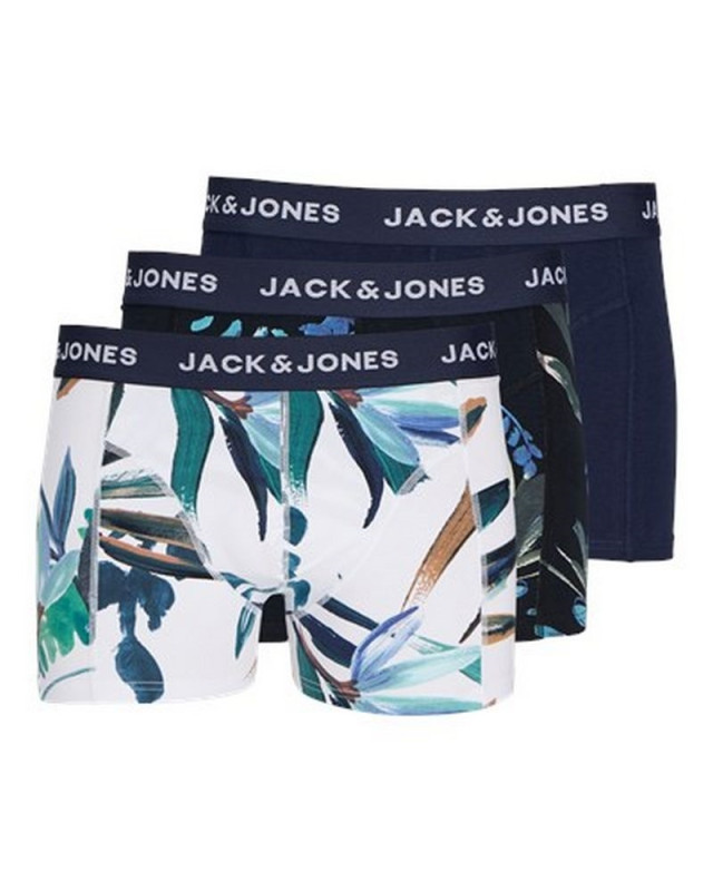 Pack de 3 boxers Jack&Jones Marine / Blanc / Noir