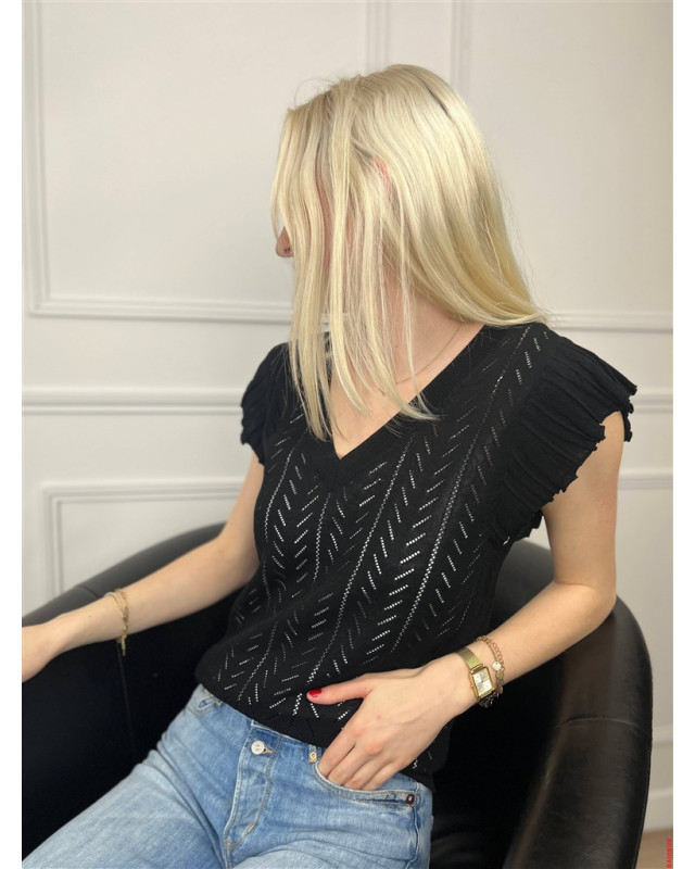 Pull sans manche Molly Bracken Noir