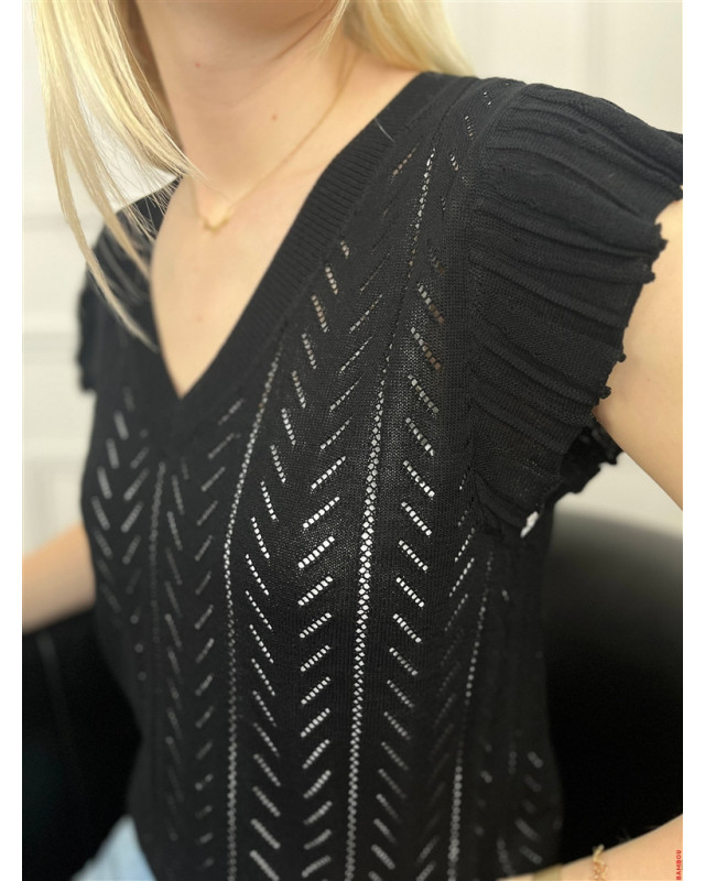 Pull sans manche Molly Bracken Noir