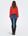 Veste courte Onlmiami ONLY Rouge