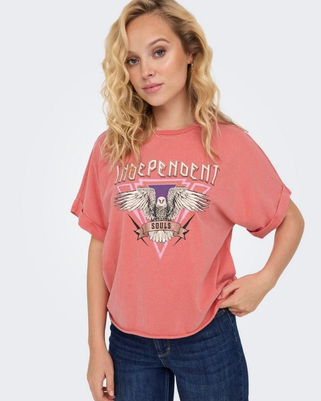 Tee-shirt Onllucy ONLY rose of sharon independent ethnic