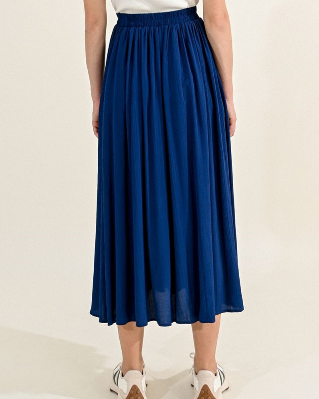 Jupe plissée MOLLY BRACKEN Marine