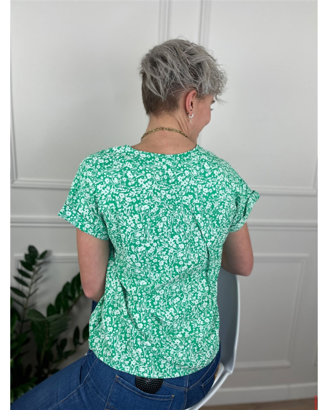 Blouse Lilou C'EST BEAU LA VIE Vert