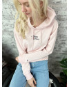 Sweat capuche Tommy Jeans Rose pastel