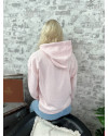 Sweat capuche Tommy Jeans Rose pastel