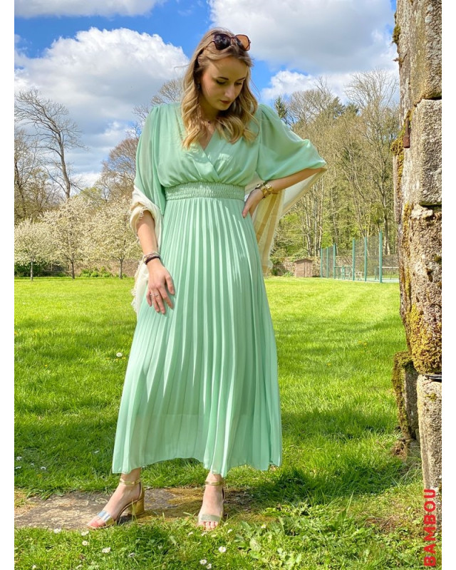 Robe longue SENES Menthe