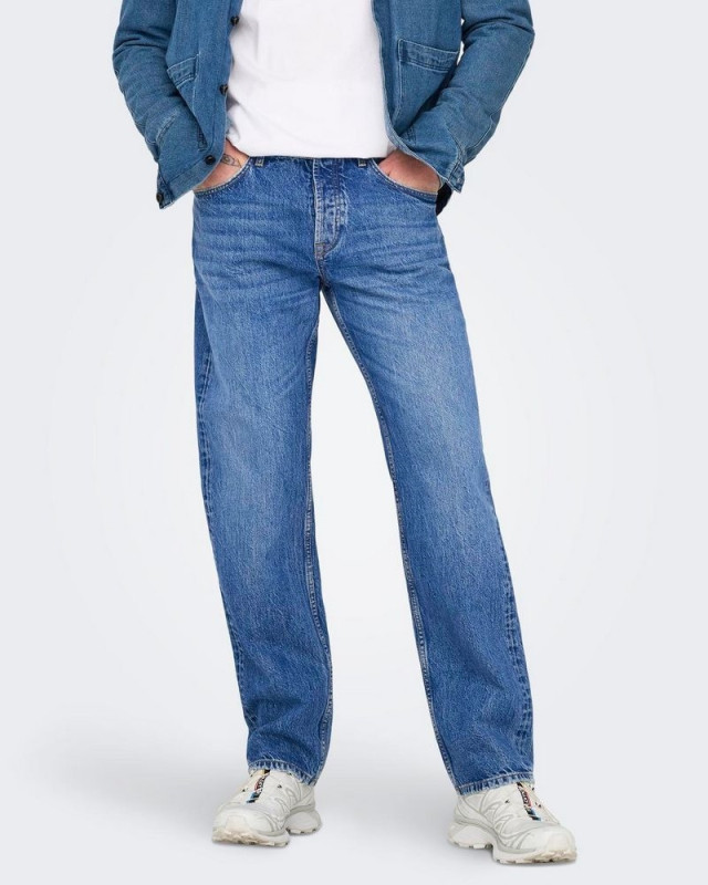 Jean droit Onsedge ONLY & SONS Denim