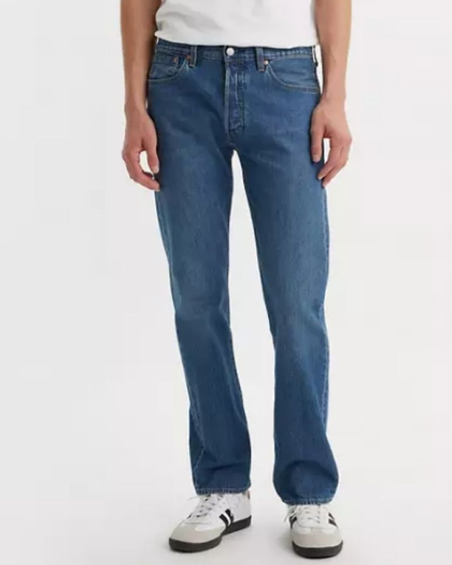 Jean droit 501 LEVIS Bleu foncé