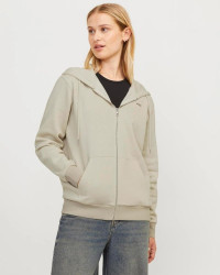 Sweat zippé à capuche Jxabbie JJXX Beige
