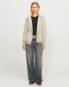 Sweat zippé à capuche Jxabbie JJXX Beige