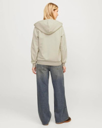 Sweat zippé à capuche Jxabbie JJXX Beige