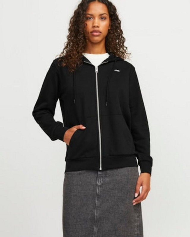 Sweat zippé à capuche Jxabbie JJXX Noir