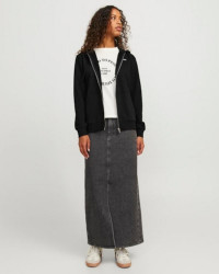 Sweat zippé à capuche Jxabbie JJXX Noir