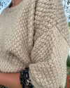 Pull en maille Juliette ORFEO Beige