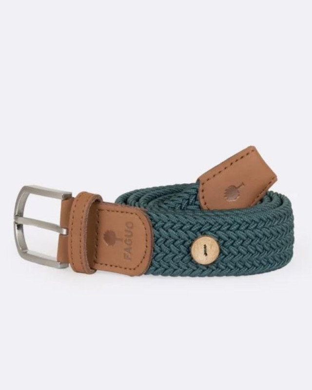 Ceinture tressé FAGUO Vert