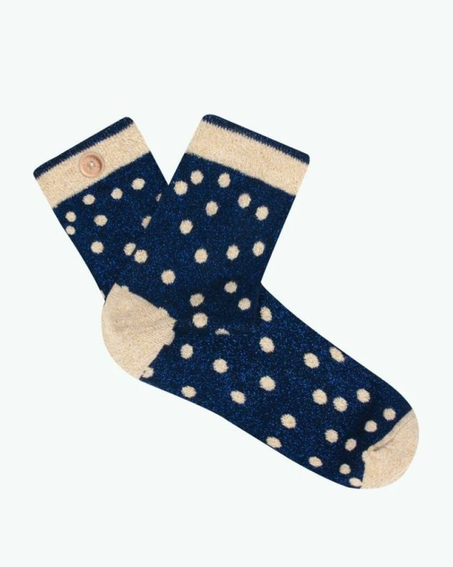 Chaussettes CABAÏA minuit bleu