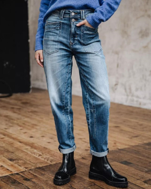 Jean droit Edita FREEMAN Denim