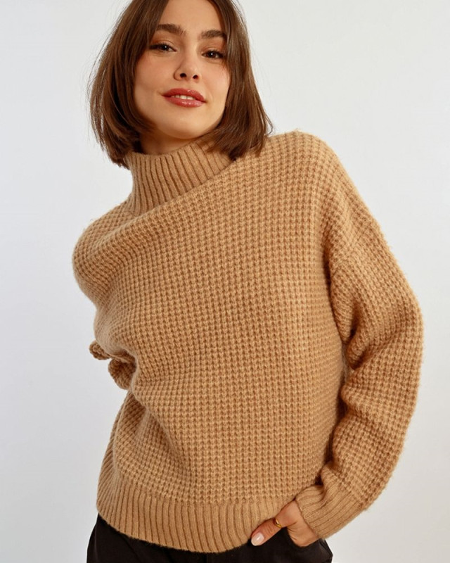 Pull en maille LILI SIDONIO Beige