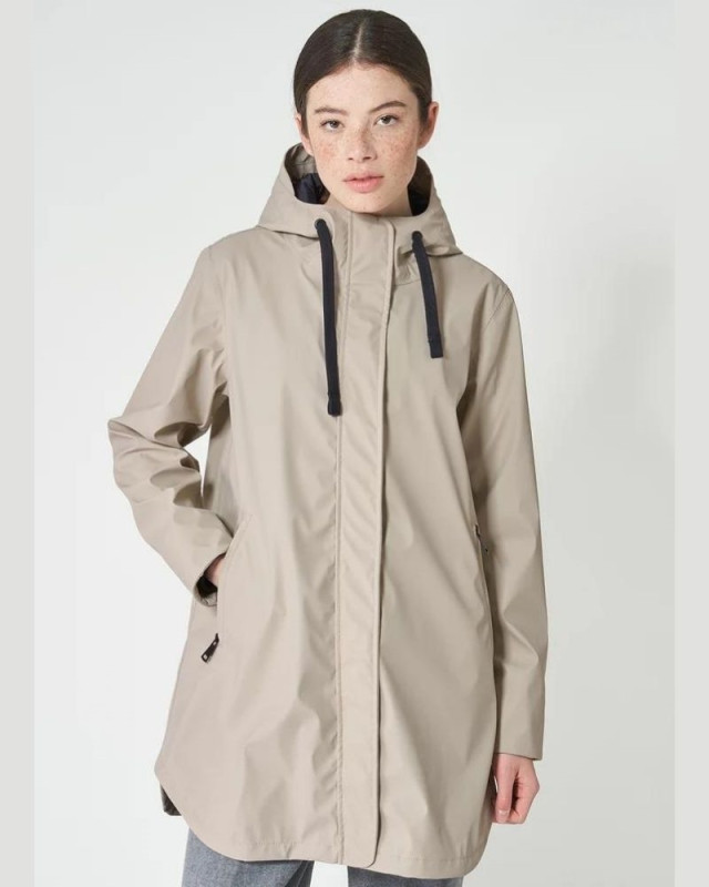 Imperméable Snow TANTÄ Gris Clair