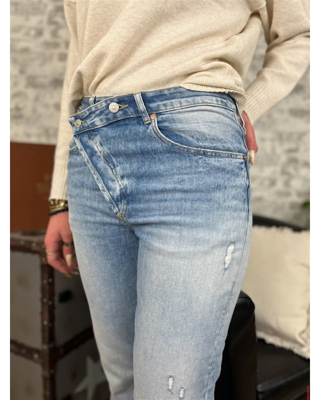 Jean loose Cosy LE TEMPS DES CERISES BLEU