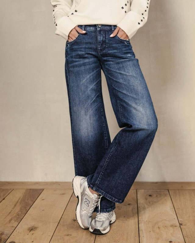 Jean large Agatha FREEMAN Denim