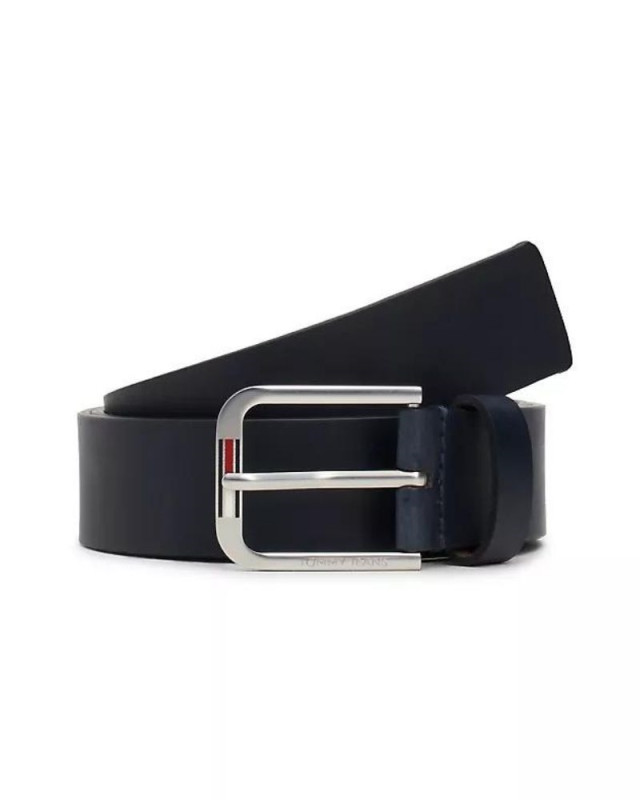 Ceinture en cuir TOMMY JEANS Marine