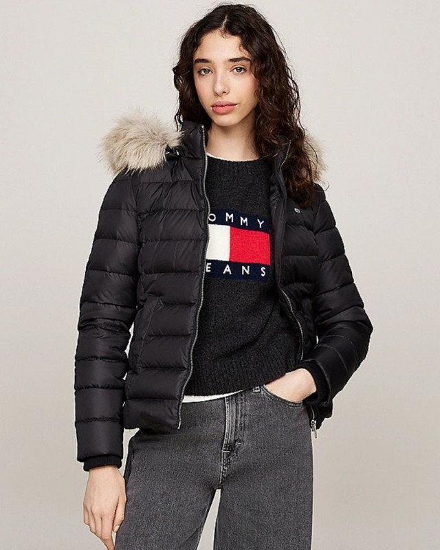 Doudoune déperlante TOMMY JEANS Noir