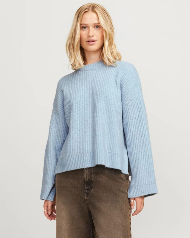 Pull en maille Sigga JJXX Bleu ciel